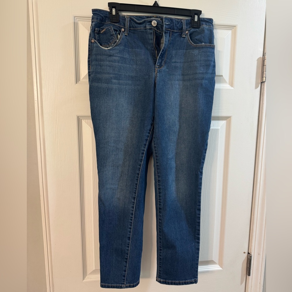 Nine West Women's Skinny Blue Jeans